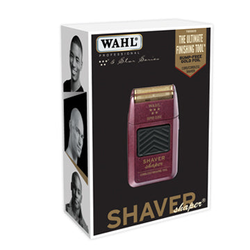 WAHL 5STAR BURGUNDY FOIL SHAVER – True Barber Supply
