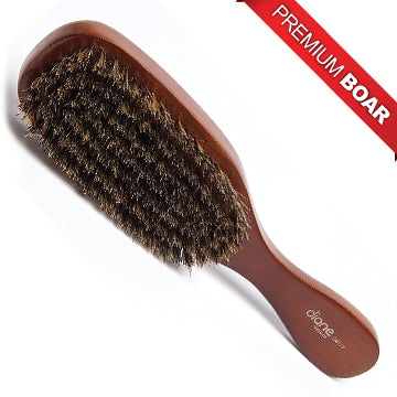 Barber  Diane Reinforced Boar Wave Brush 9” (#8159)