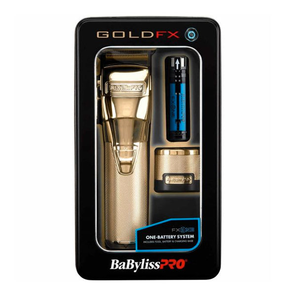 BABYLISS PRO FXONE GOLD FX CLIPPER / TRIMMER / SHAVER COMBO
