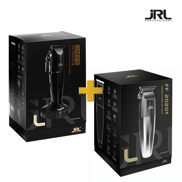 JRL FRESH FADE ONYX 2020C-B & 2020T TRIMMER CORDLESS COMBO – True