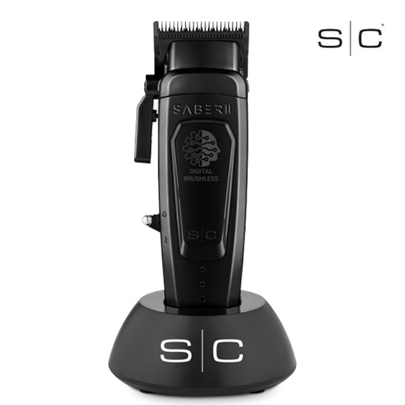 GAMMA+ STYLECRAFT SABER 2.0 BLACK CORDLESS CLIPPER