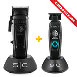 GAMMA+ STYLECRAFT SABER 2.0 BLACK CLIPPER & SABER TRIMMER COMBO