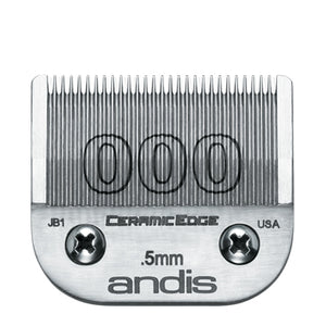 ANDIS CERAMICEDGE 000 DETACHABLE BLADE SIZE 1/50"