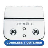 ANDIS CORDLESS T-OUTLINER SQUARE BLADE #04545