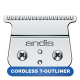 ANDIS CORDLESS T-OUTLINER DEEP TOOTH GTX BLADE #04555