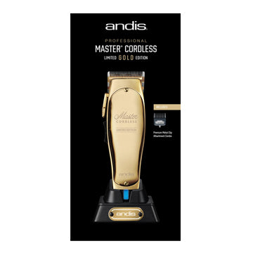 ANDIS GOLD MASTER LIMITED EDITION CORDLESS CLIPPER – True Barber