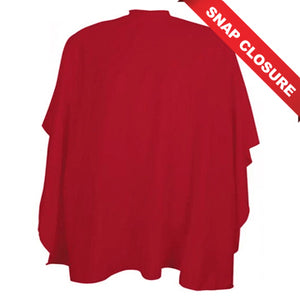 VINCENT CUTTING CAPES SNAP CLOSURE - RED