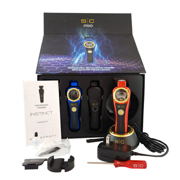 GAMMA+ STYLECRAFT INSTINCT CORDLESS CLIPPER & TRIMMER COMBO – True